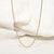 Basi Long Necklace (18K Gold Stainless Steel)