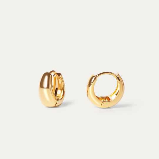 Luri Teeny-Tiny Hoops (18K Gold Brass)