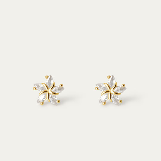 Marta CZ Studs (18K Gold Vermeil)