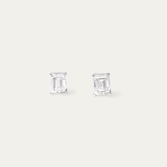 Meriah Teeny-Tiny 0.50ct Moissanite Studs (925 Sterling Silver)