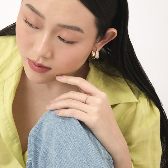 Millie Ring (18K Rose Gold Vermeil, Size 5)