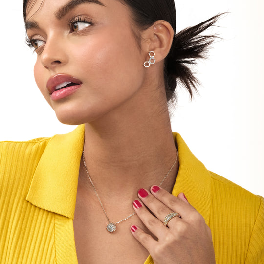 Mowla CZ Ring (18K Rose Gold Vermeil, Size 8)