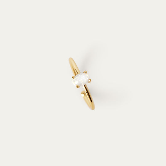 Olpa Opal Ring (18K Gold Brass)