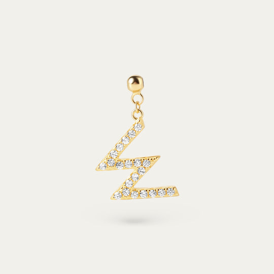 Onoma W CZ Charm (18K Gold Vermeil)