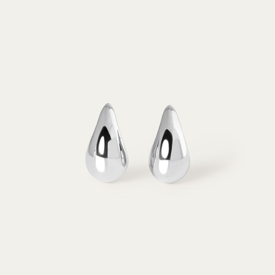 Orti Biggie Earrings (Silver Brass)