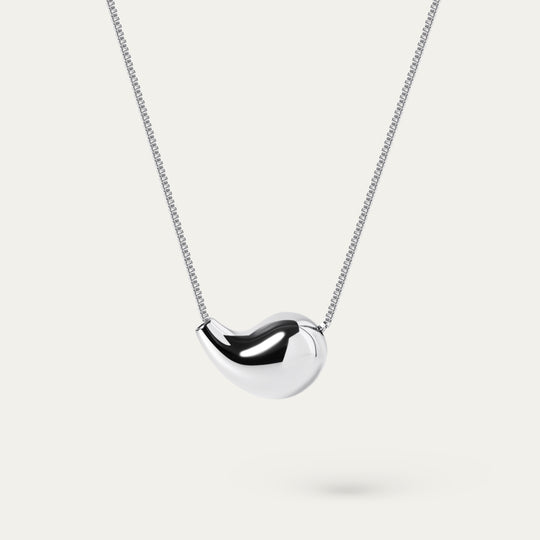 Orti Necklace (Silver Brass)