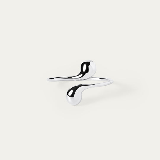 Orti Tiny Bangle (Silver Brass)
