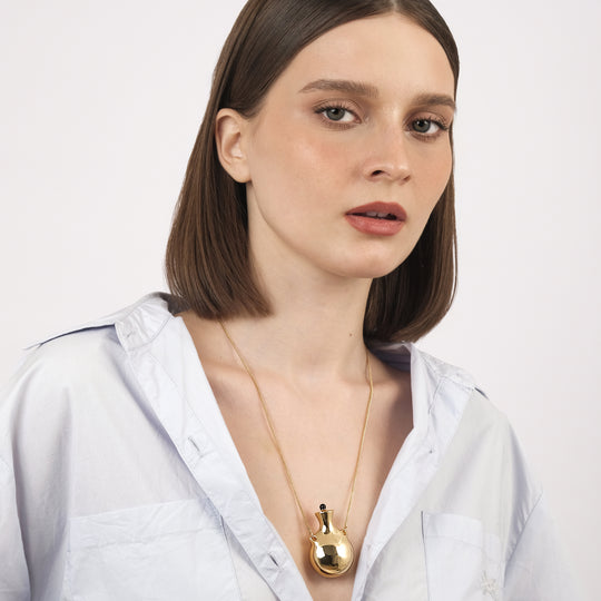 Perin Necklace (18K Gold Brass)