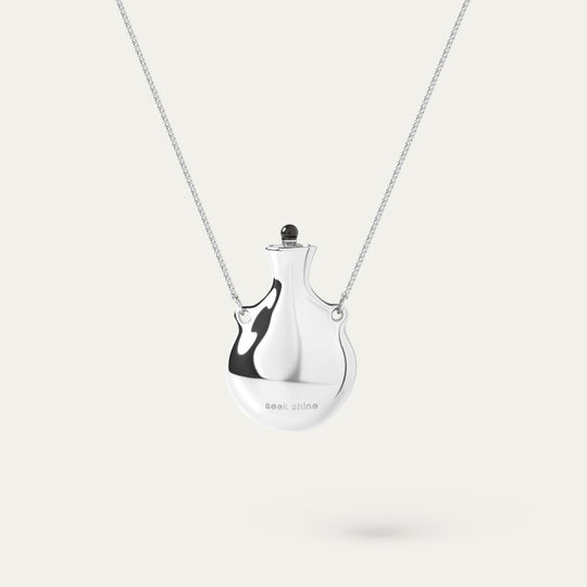 Perin Necklace (Silver Brass)