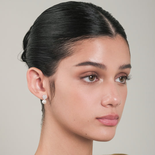 Pilav Pearl Studs (925 Sterling Silver)
