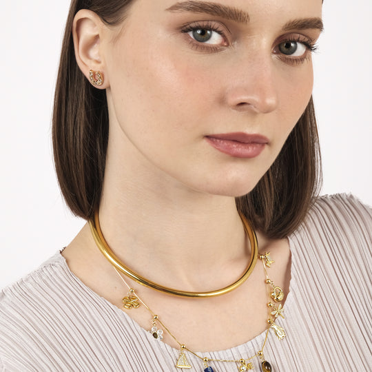 Pinguino CZ Charm (18K Gold Vermeil)
