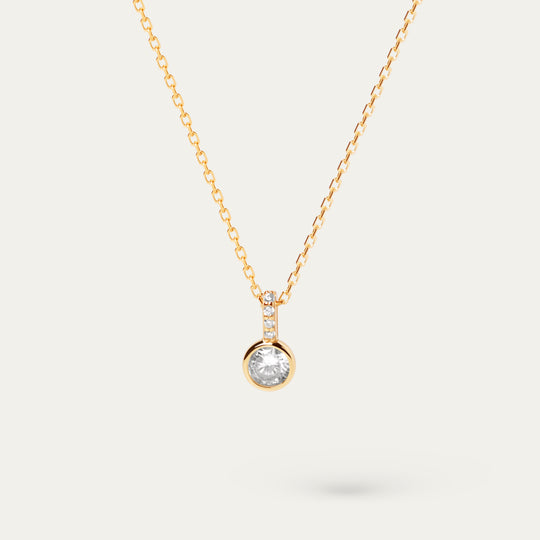 Roy CZ Necklace (18K Gold Vermeil)