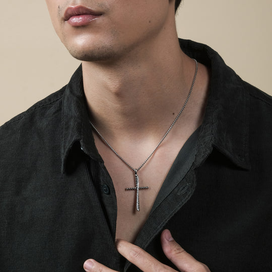 Sele Necklace (Silver Brass)