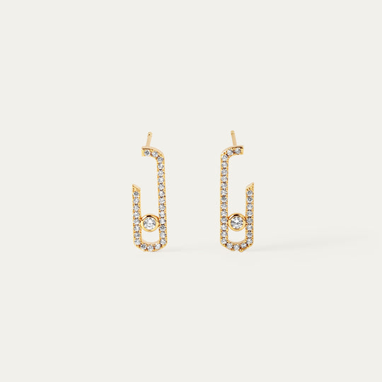 Shika Earrings (18K Gold Brass)