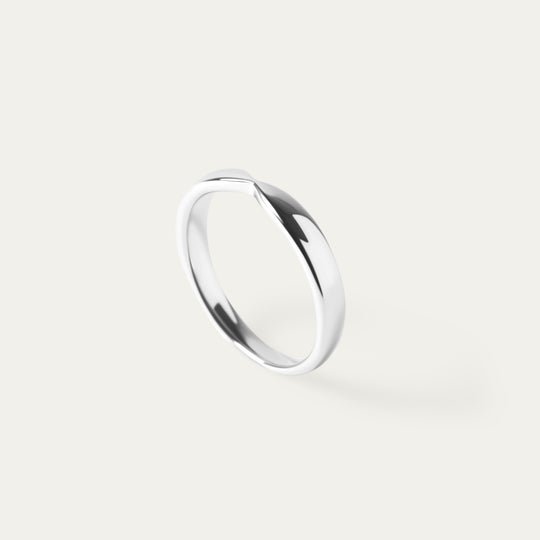 Tap Ring (925 Sterling Silver, Size 11)
