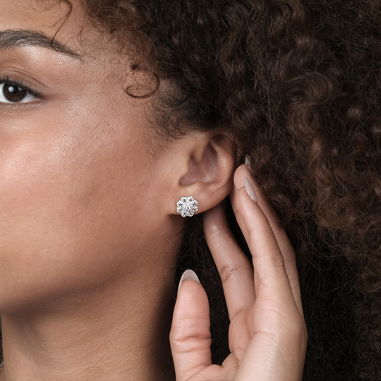 Taz CZ Studs (925 Sterling Silver)
