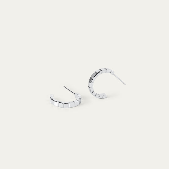 Tili Earrings (Silver Brass)