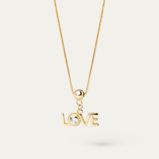 True Love CZ Charm (18K Gold Vermeil)