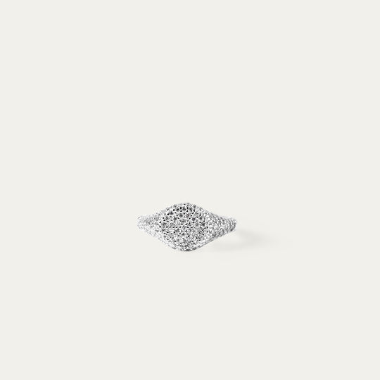 Urma Teeny-Tiny CZ Ring (925 Sterling Silver, Size 3)