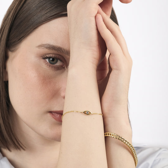 Vila Bracelet CZ Bracelet (18K Gold Vermeil)