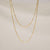 Conor Necklace (18K Gold Brass, Duo)