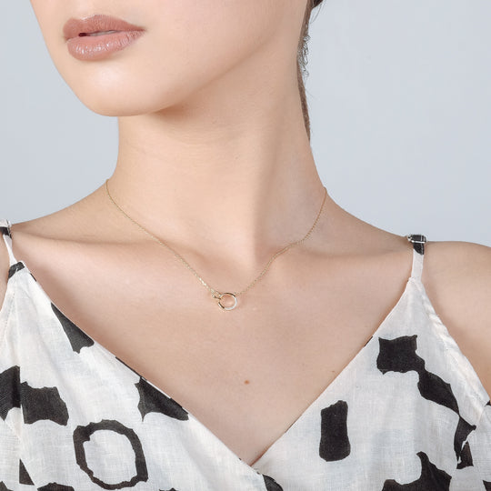 Eli CZ Necklace (18K Gold Vermeil)