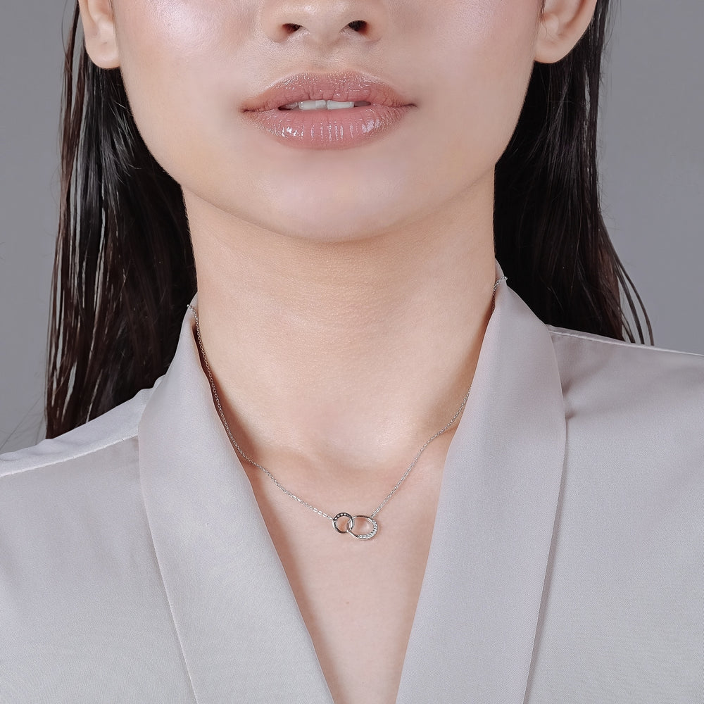 Elli Collana In Argento 925 Con Chiave Di Violino E Zircone – Donne – Gioiello Originale Con Certificato - 4