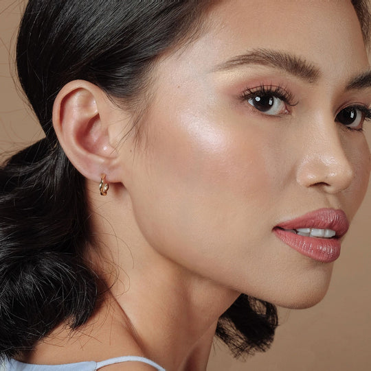 Entwina Hoops (18K Gold Vermeil)