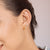 Zin CZ Piercing Earrings (18K Gold Vermeil)
