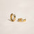 Kafi CZ Ear Cuffs (18K Gold Vermeil)