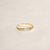 Wara Enamel CZ Ring (18K Gold Plated)