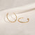 Jen Hoops (18K Gold Brass)