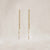 Dan CZ Earrings (14K Gold Vermeil)