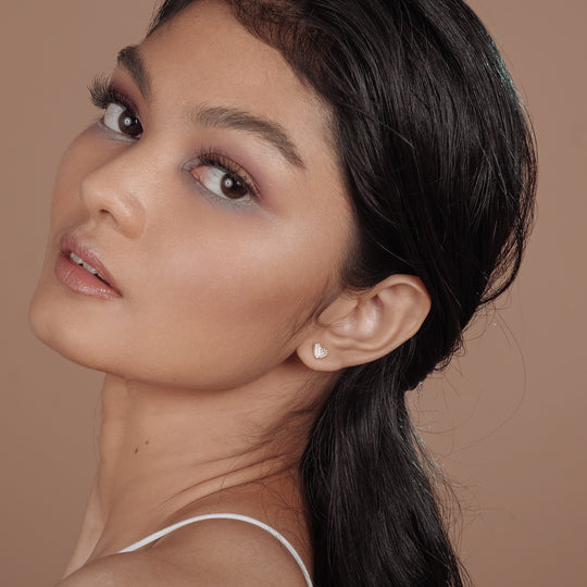 Lenda CZ Studs (18K Gold Vermeil)