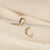 Luna Studs (14K Gold Vermeil)