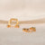 Marina CZ Conch Earrings (18K Gold Stainless Steel)