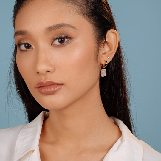 Nena CZ Studs (18K Gold Vermeil)