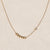 Ramil CZ Necklace (18K Gold Stainless Steel)