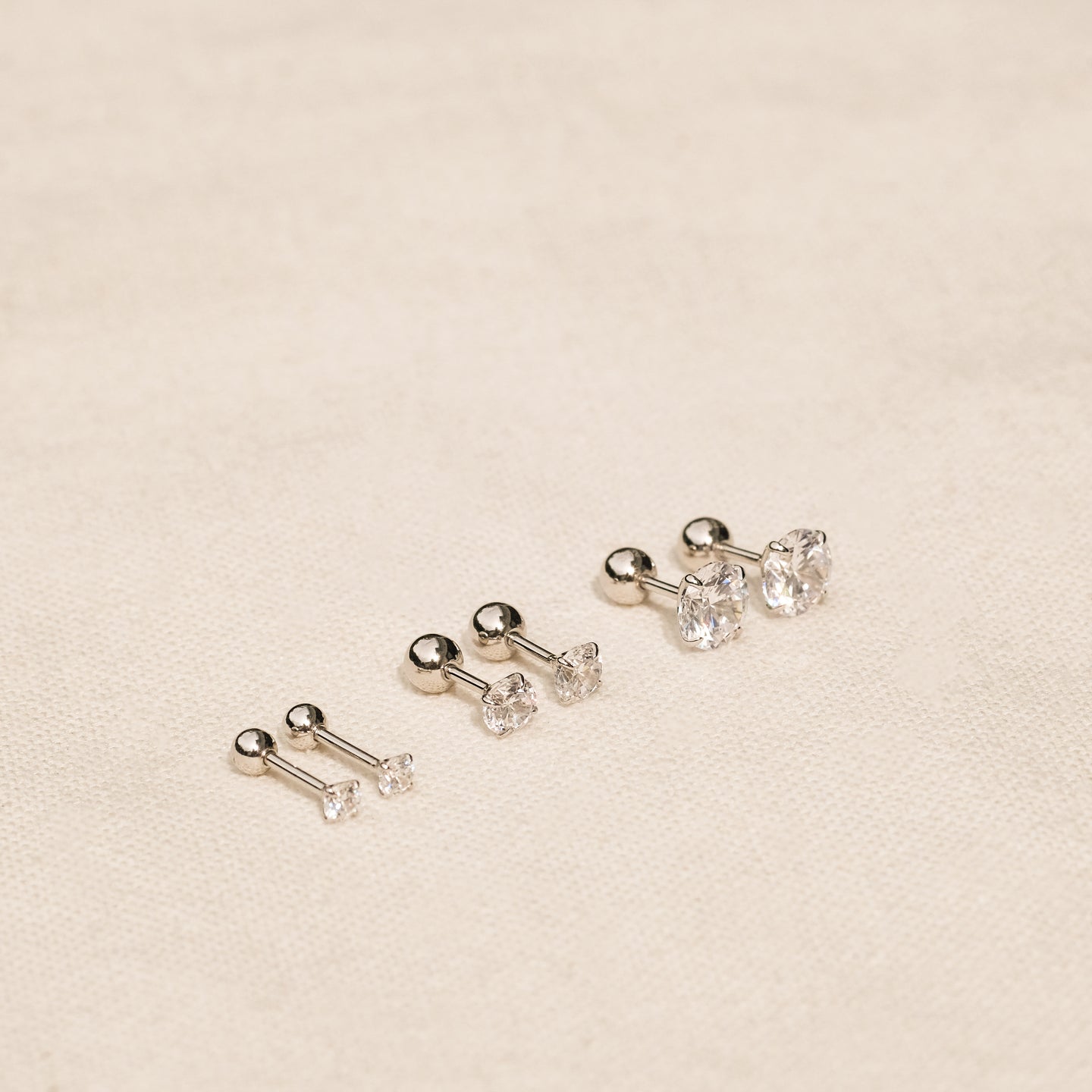 Sterling silver multipack stud earrings discount
