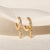 Sahara CZ Earrings (18K Gold Vermeil)