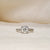 Vicky 1.0ct Moissanite Ring (925 Sterling Silver)